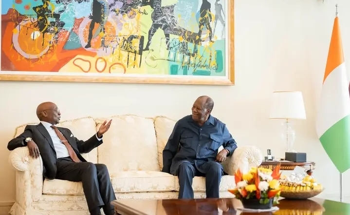 Banque / Donald Kaberuka chez Alassane Ouattara : La quête de l’autonomie financière de l’UA au menu